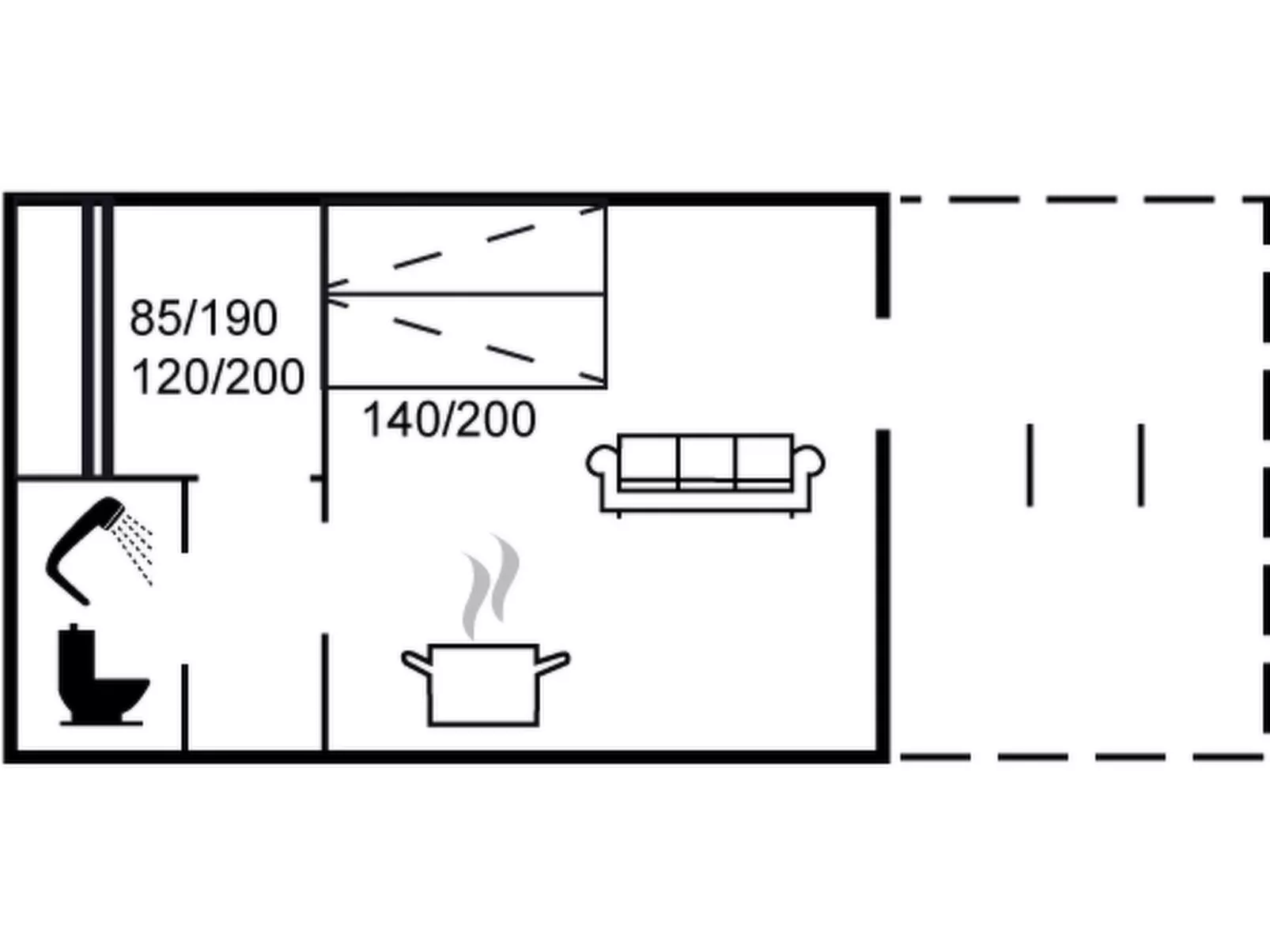 "Kjera" - 200m from the sea
