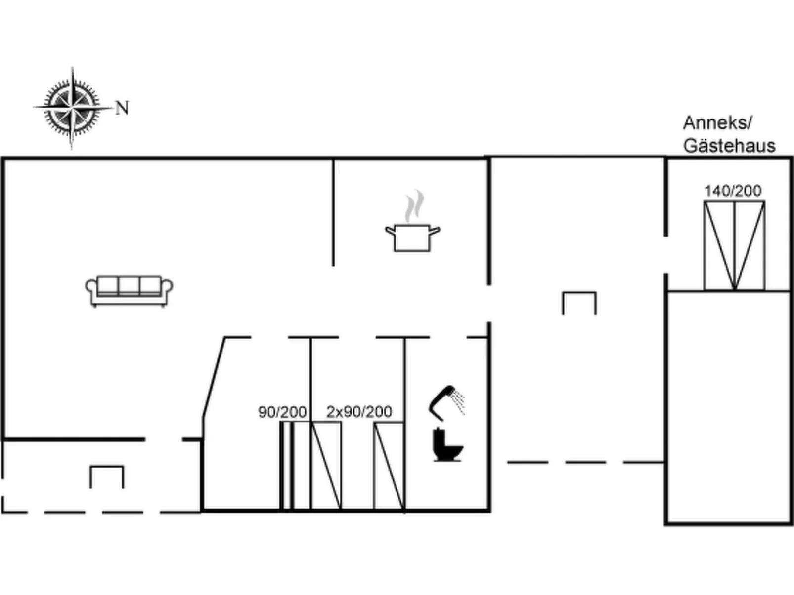 "Rustam" - 600m from the sea