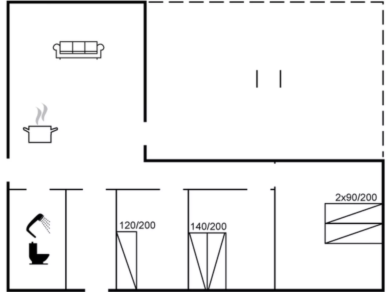 "Barba" - 2km from the sea