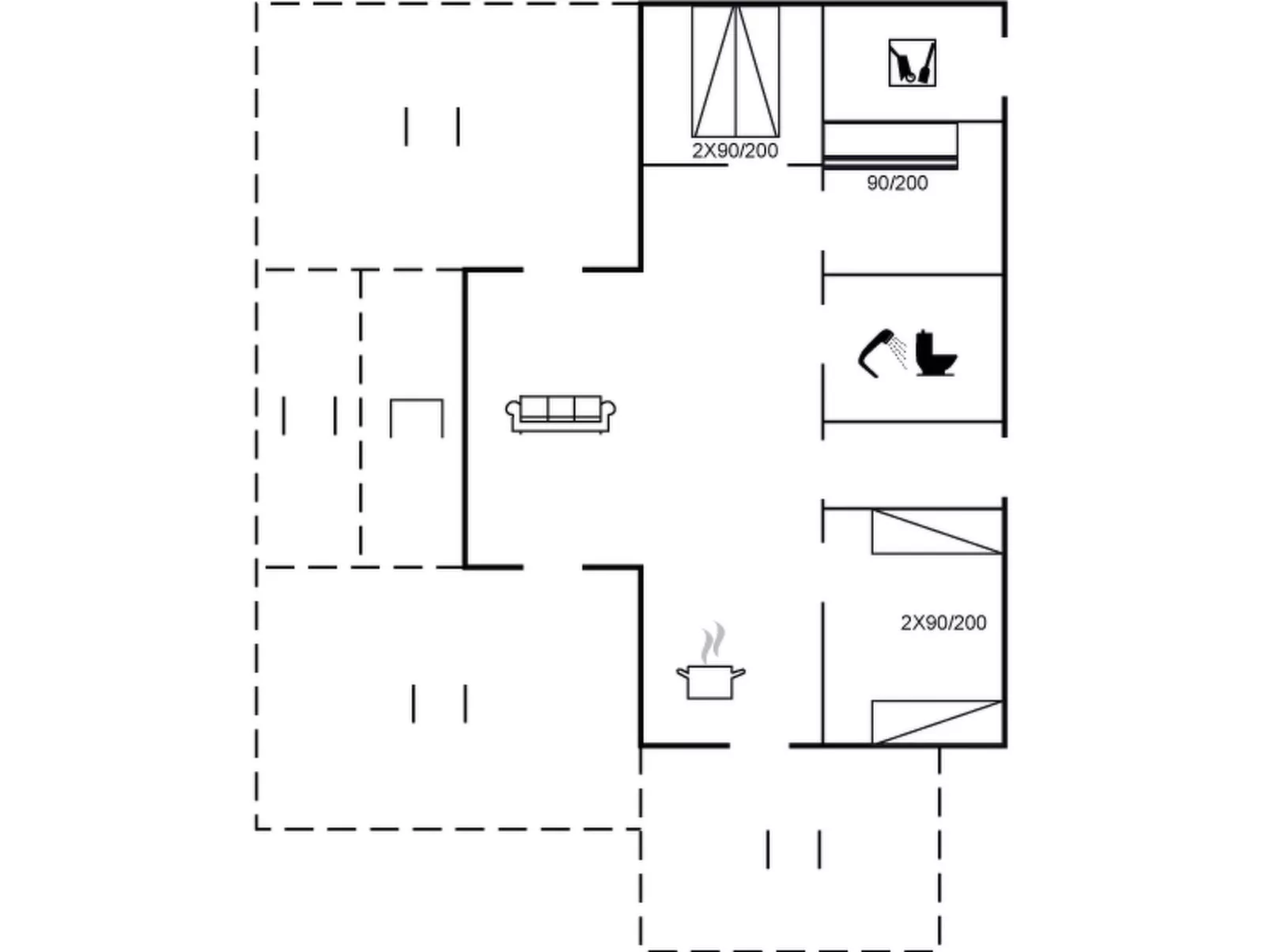 "Annemie" - 1.8km from the sea