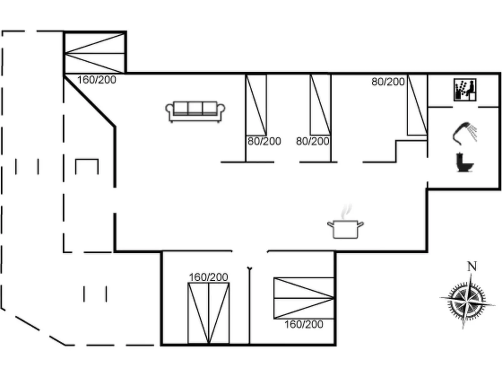 "Batsha" - 350m from the sea