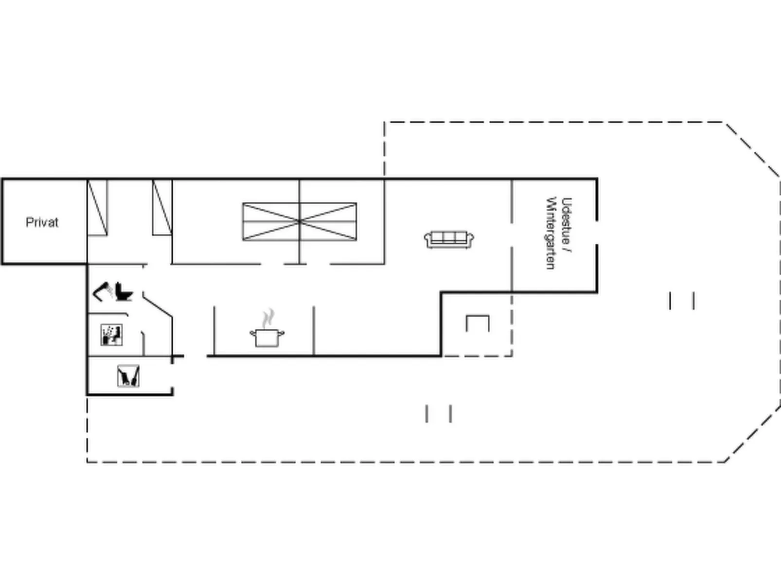 "Signe" - 850m from the sea