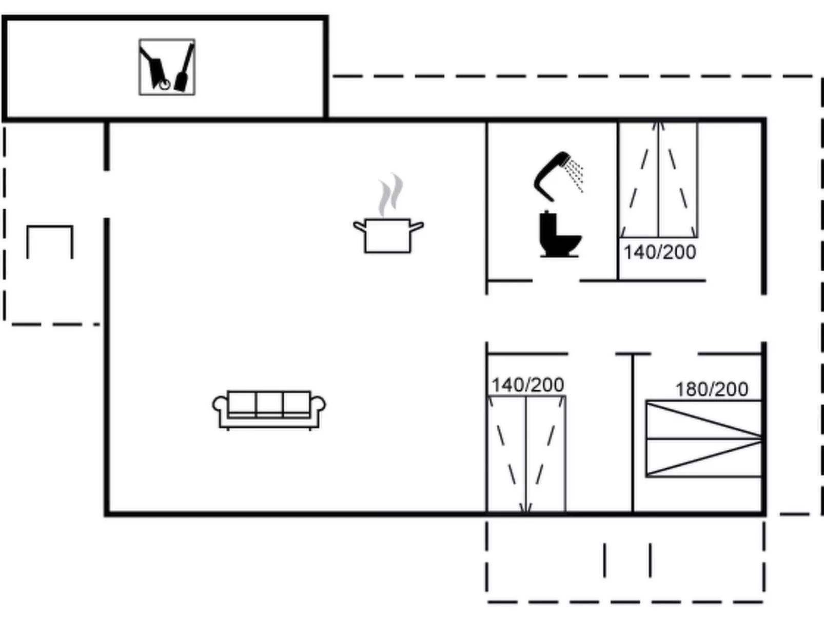 "Gloria" - 2.5km from the sea