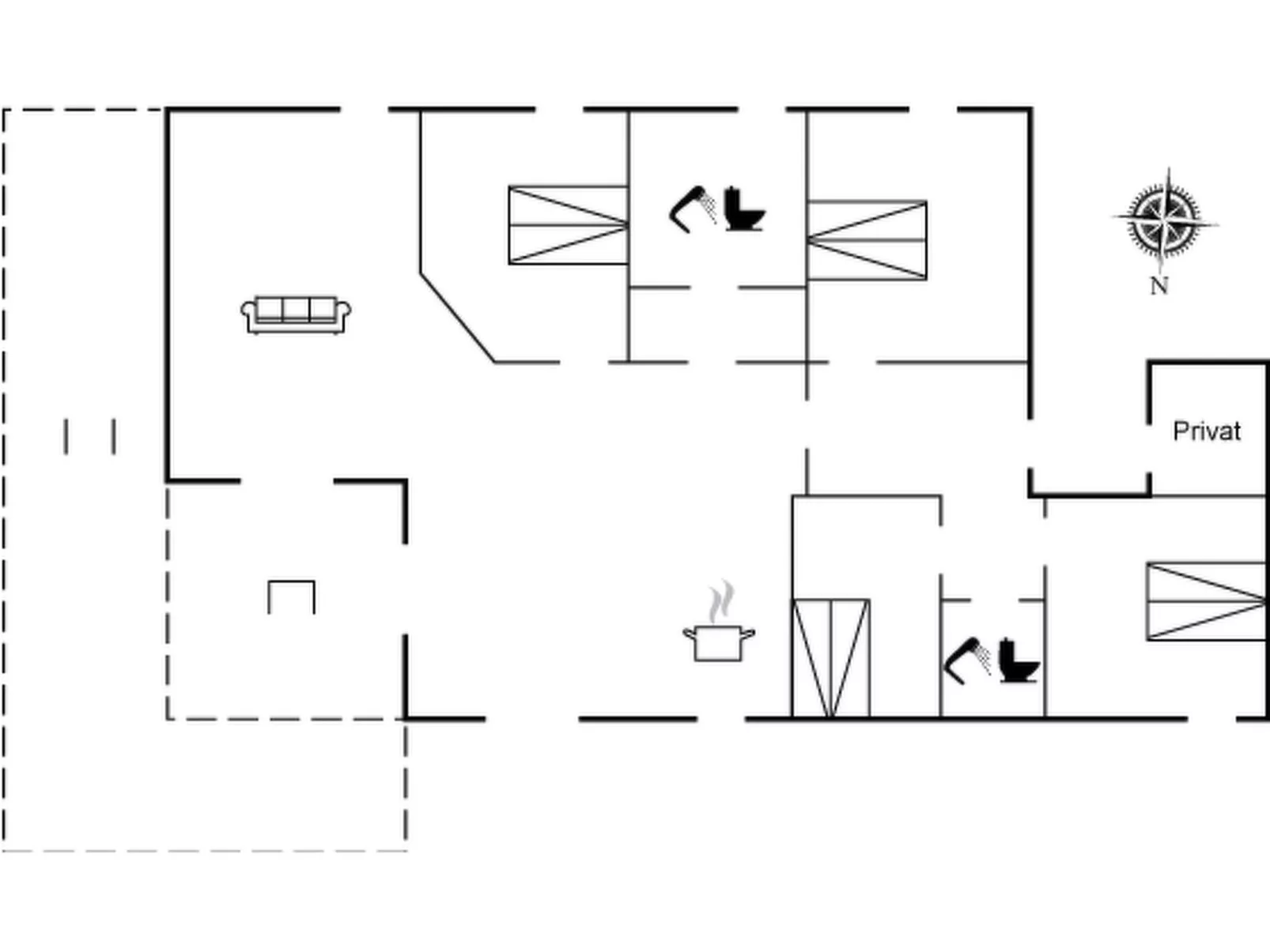 "Ralda" - 590m from the sea