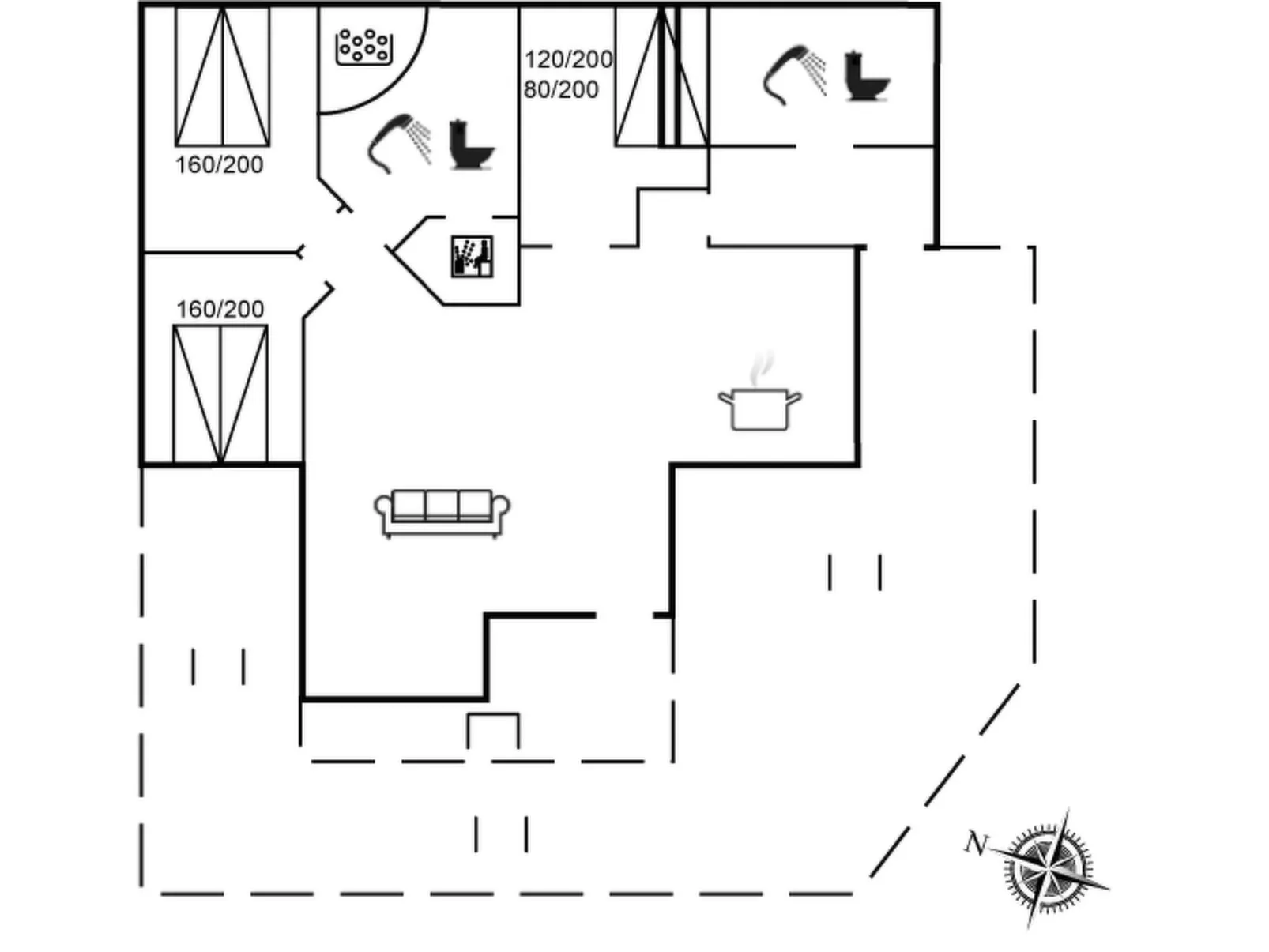 "Aulis" - 230m from the sea