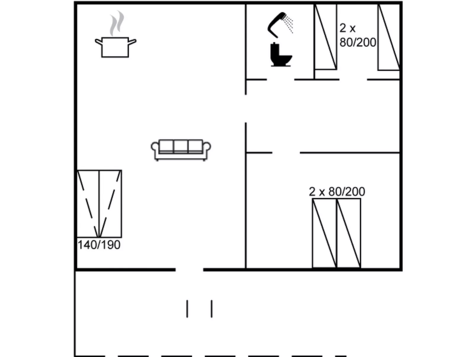 "Seba" - 500m from the sea