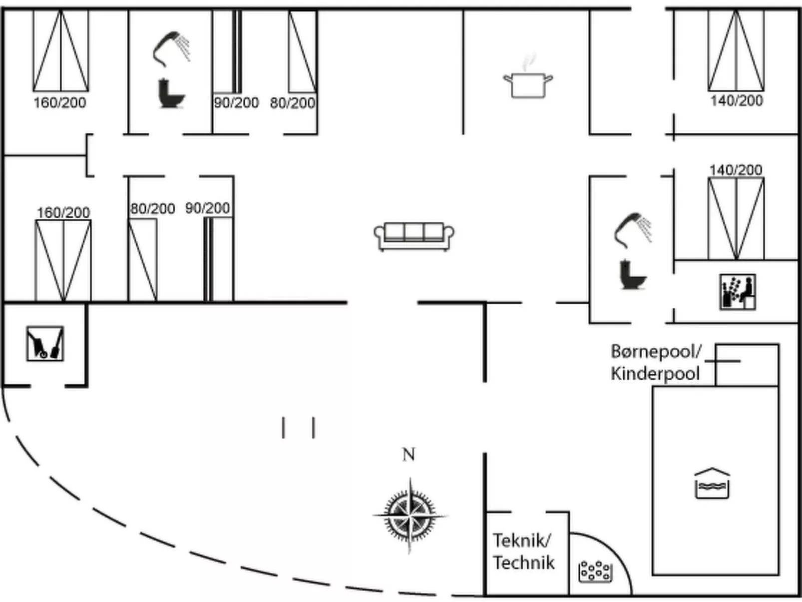 "Hedi" - 900m from the sea