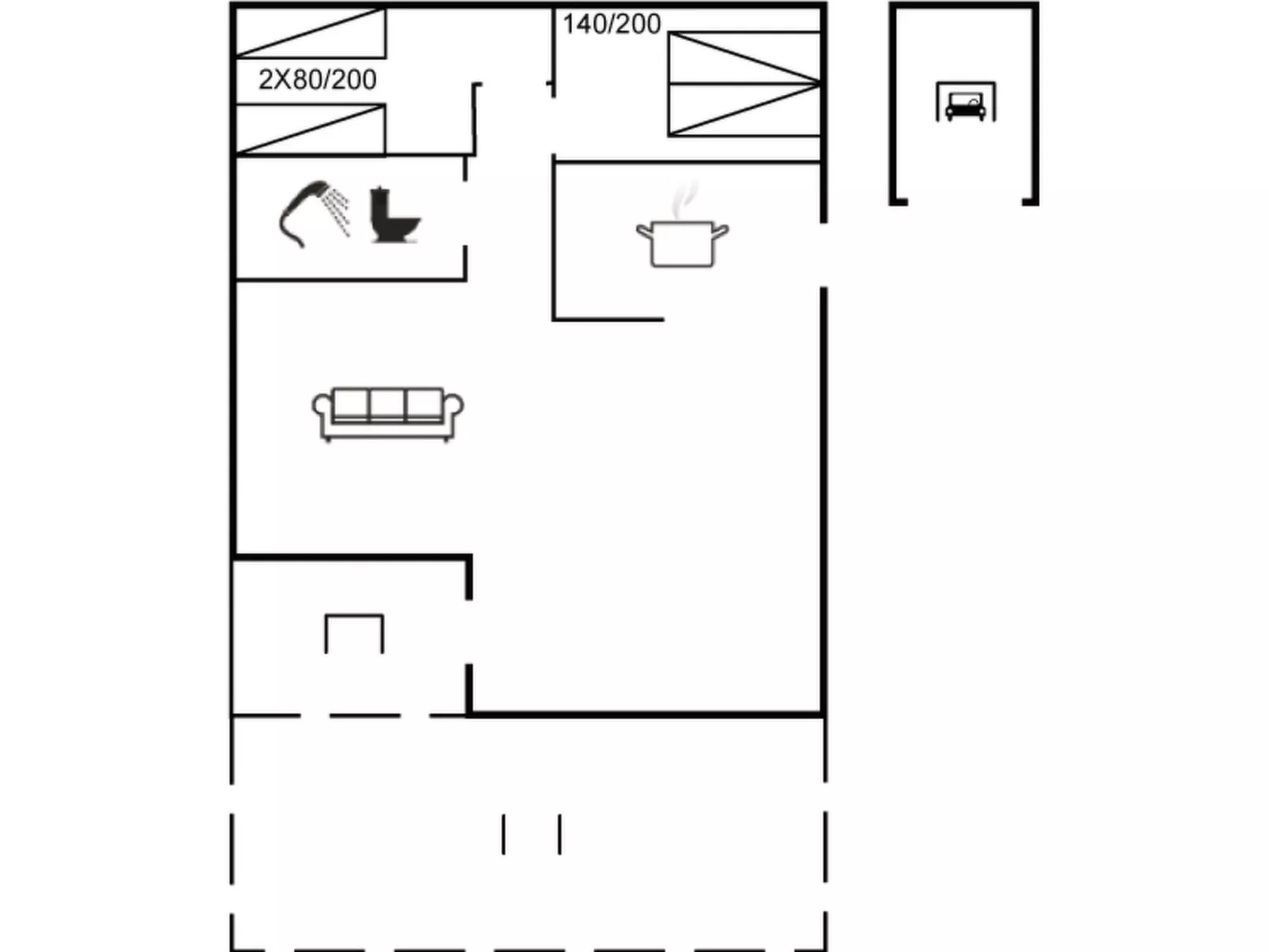 "Engeline" - 300m to the fjord