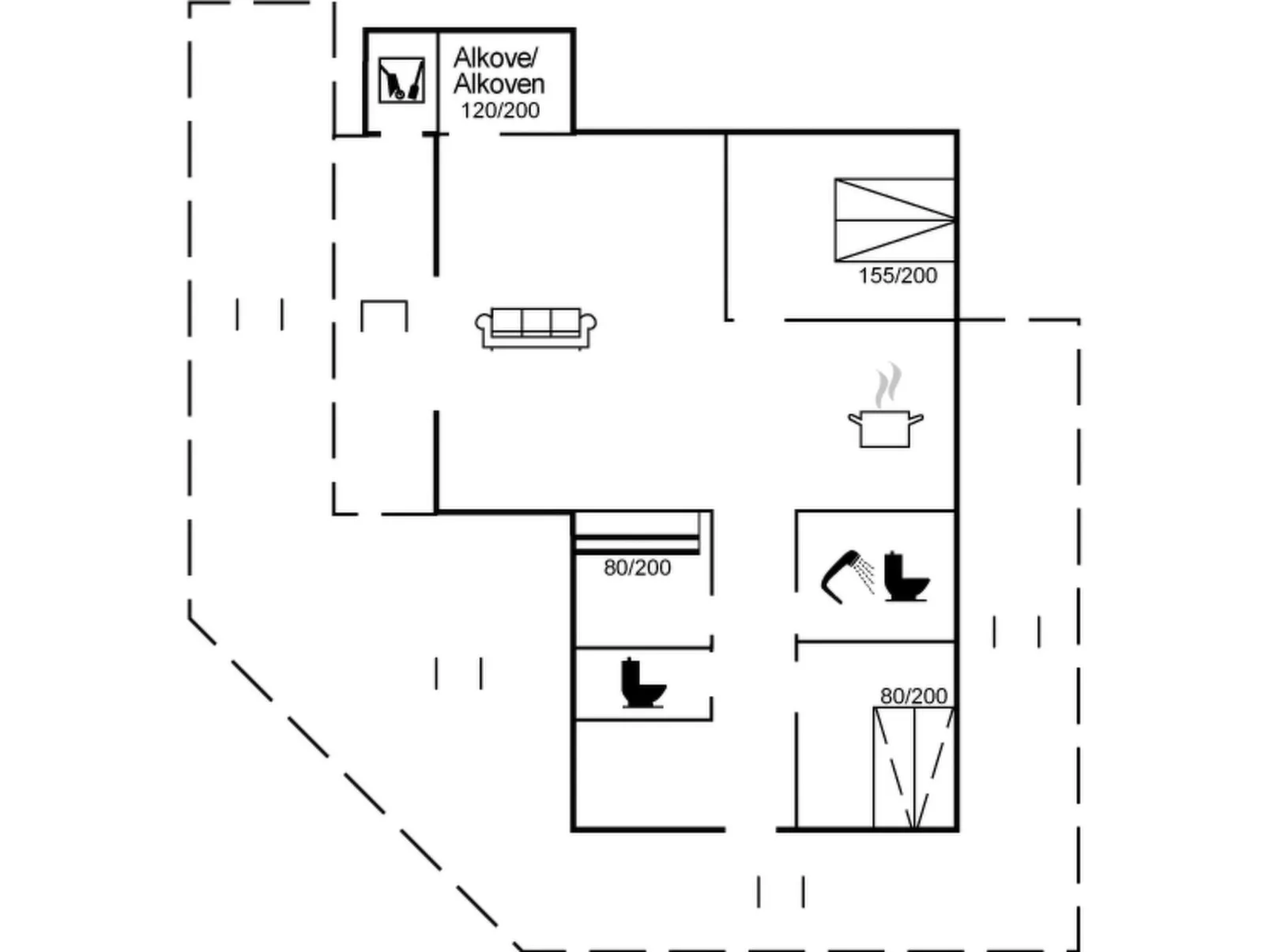"Merina" - 700m from the sea