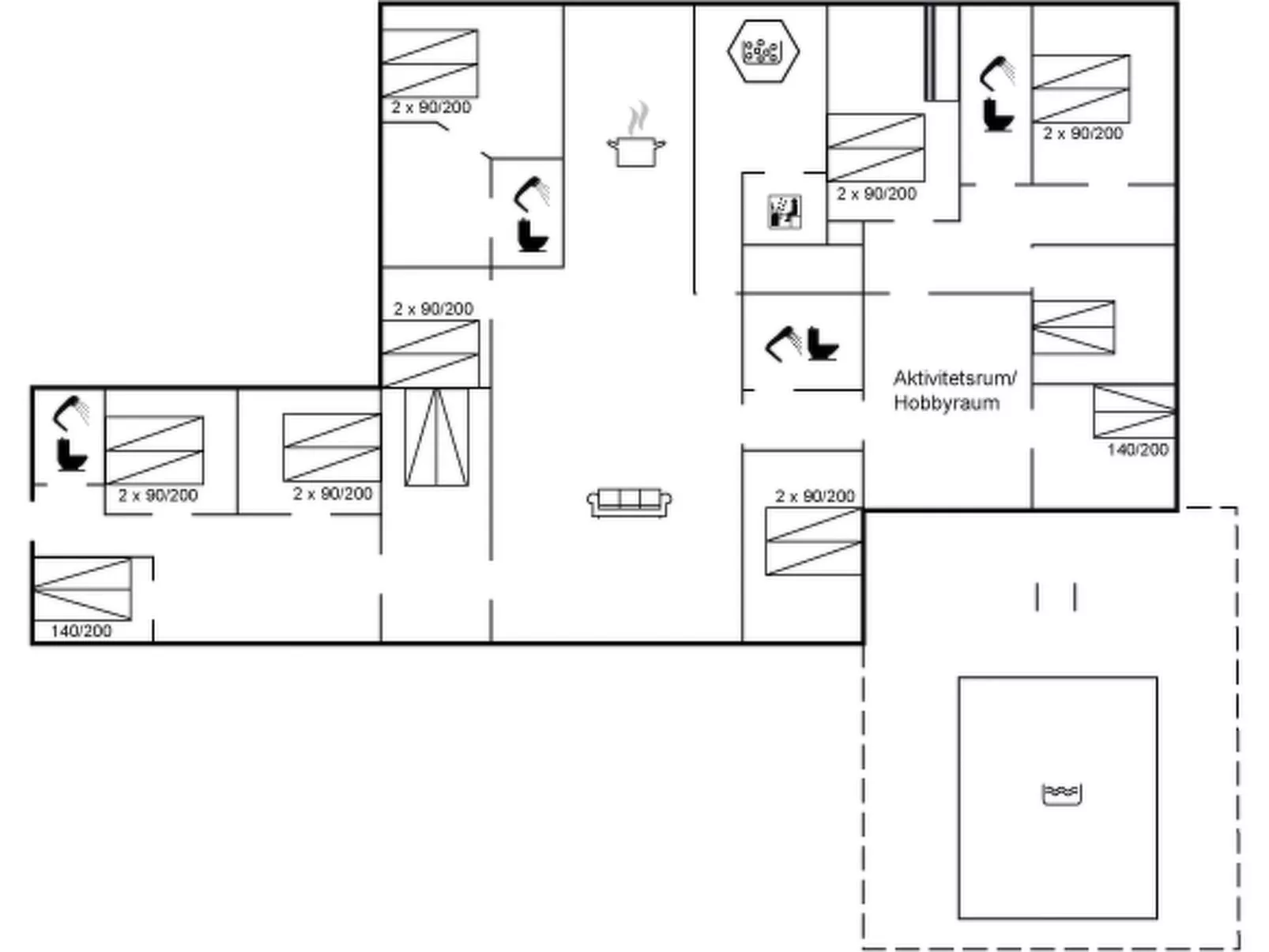 "Annagrete" - 12km from the sea