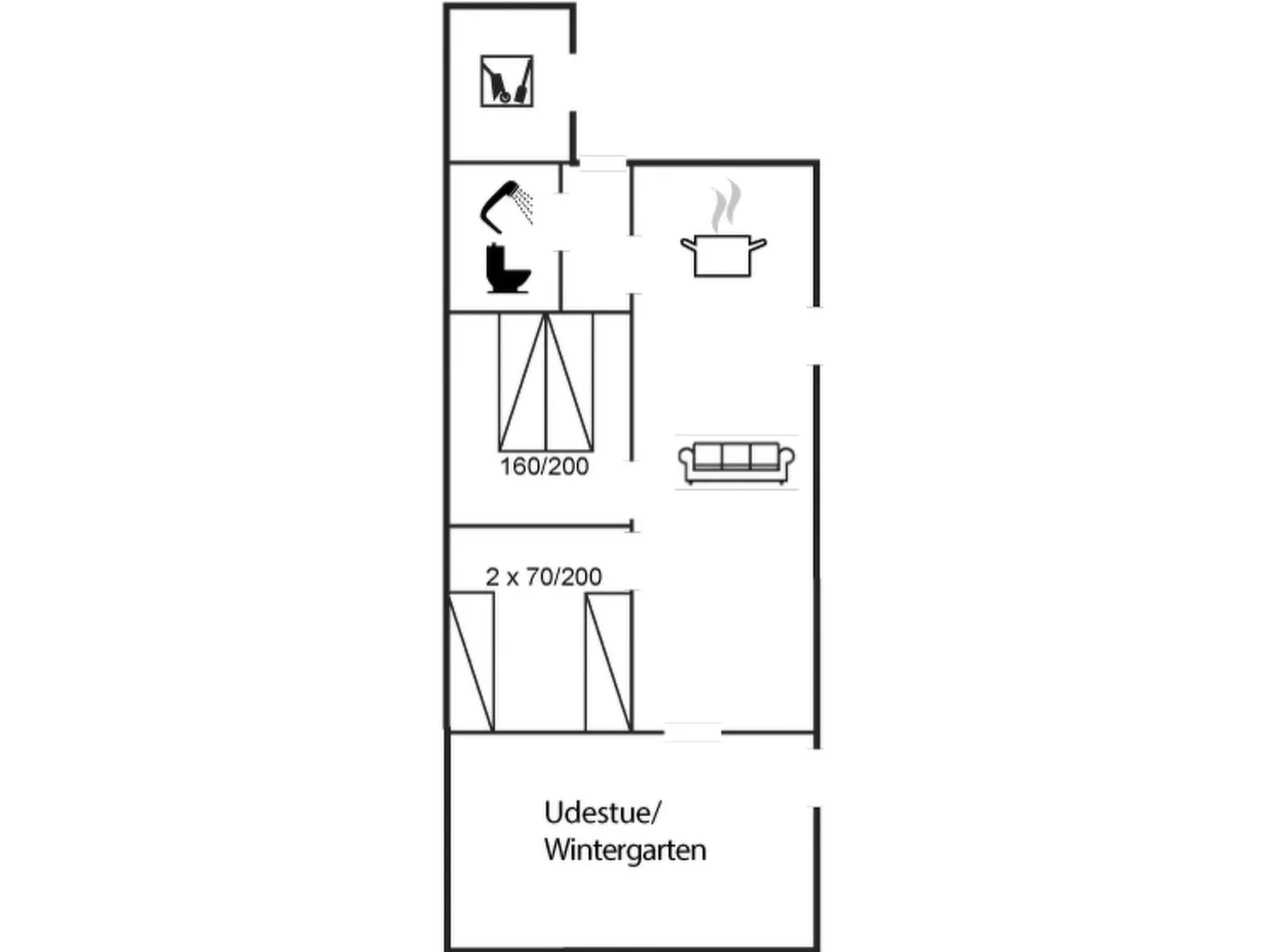"Rigmor" - 300m from the sea