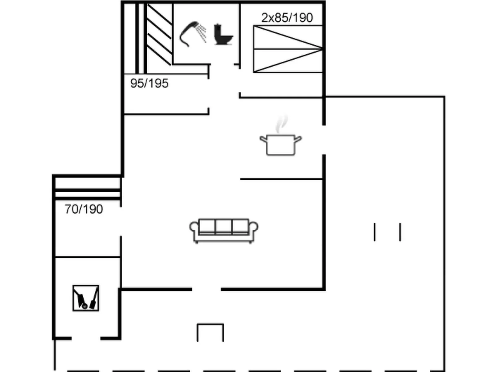 "Evan" - 1.3km from the sea