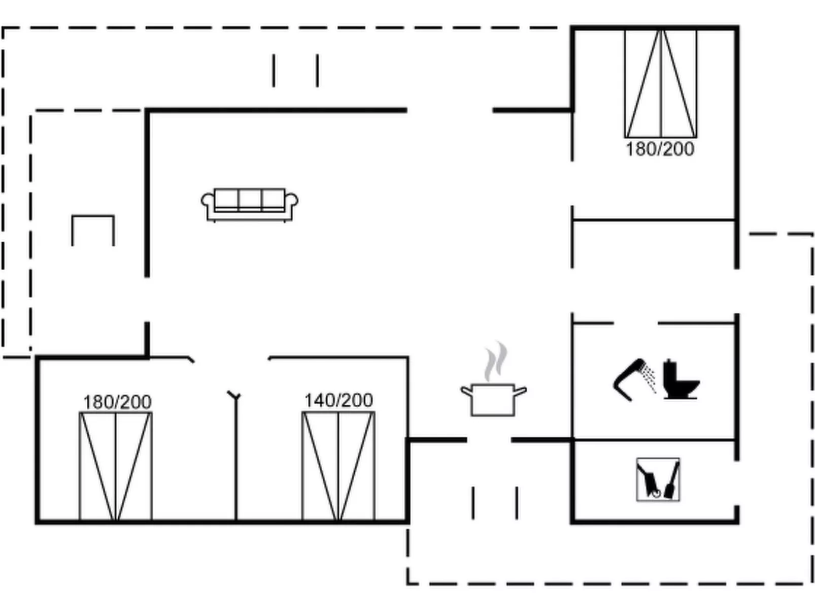 "Einette" - 3.5km from the sea