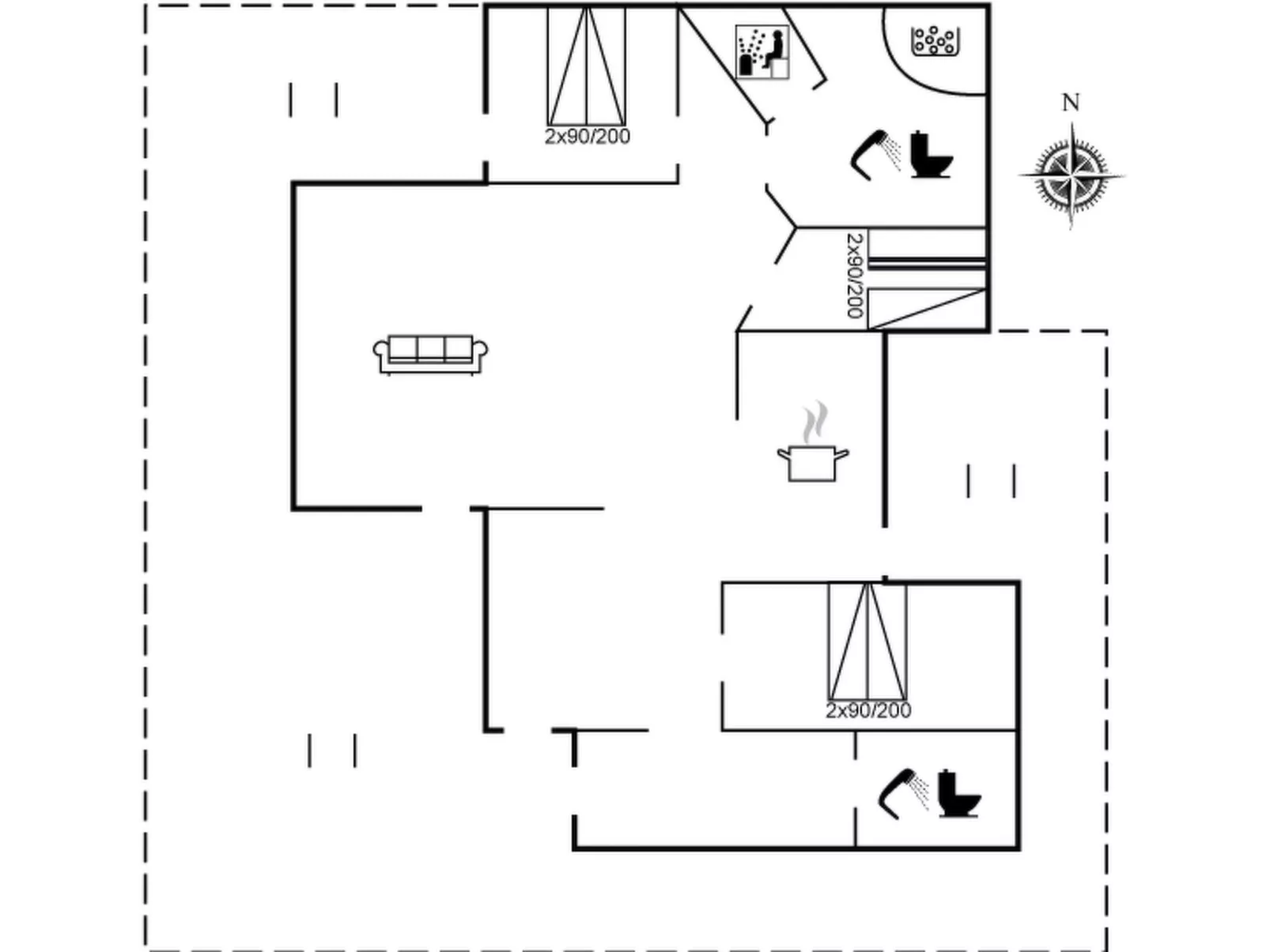 "Nani" - 900m from the sea