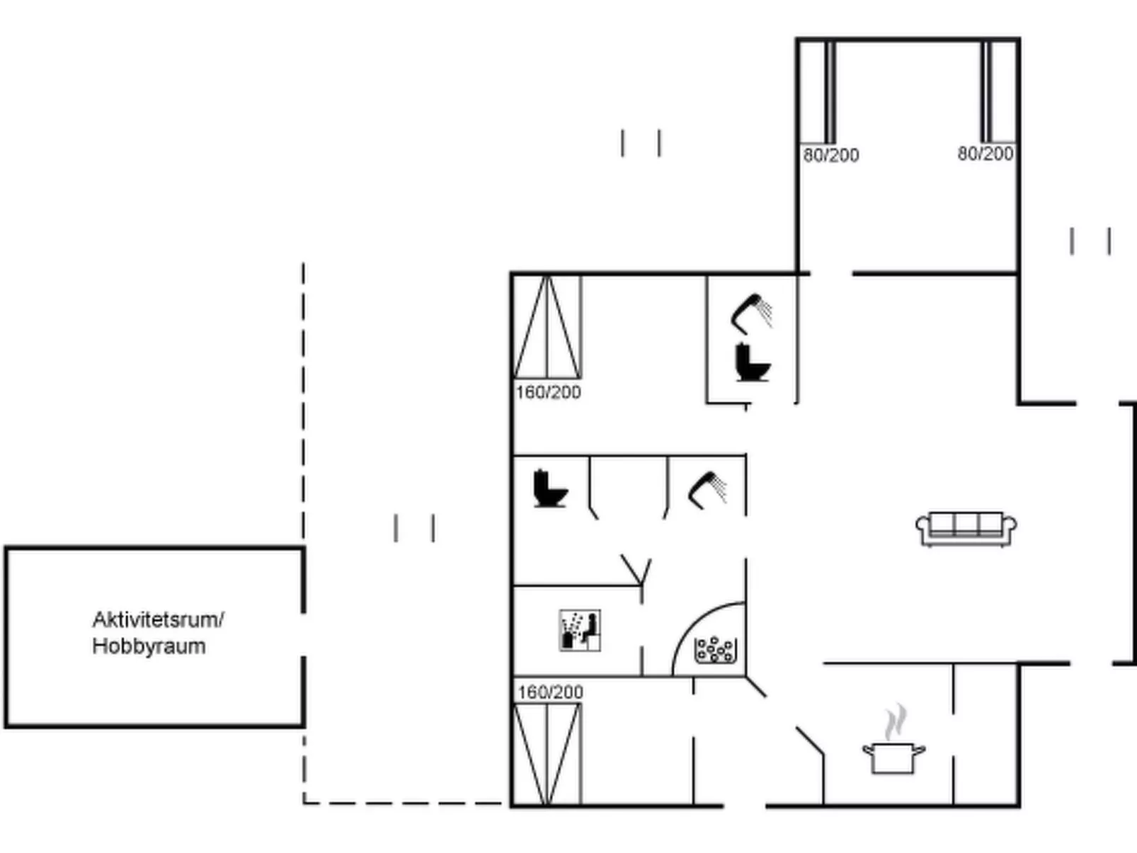 "Flora" - 150m from the sea