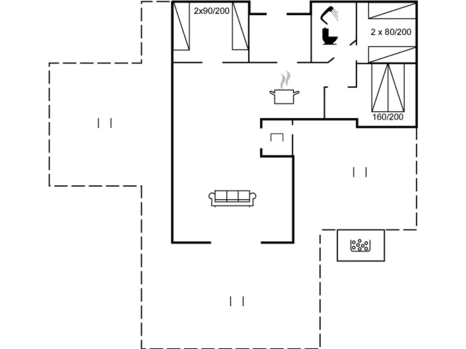 "Orsa" - 80m from the sea