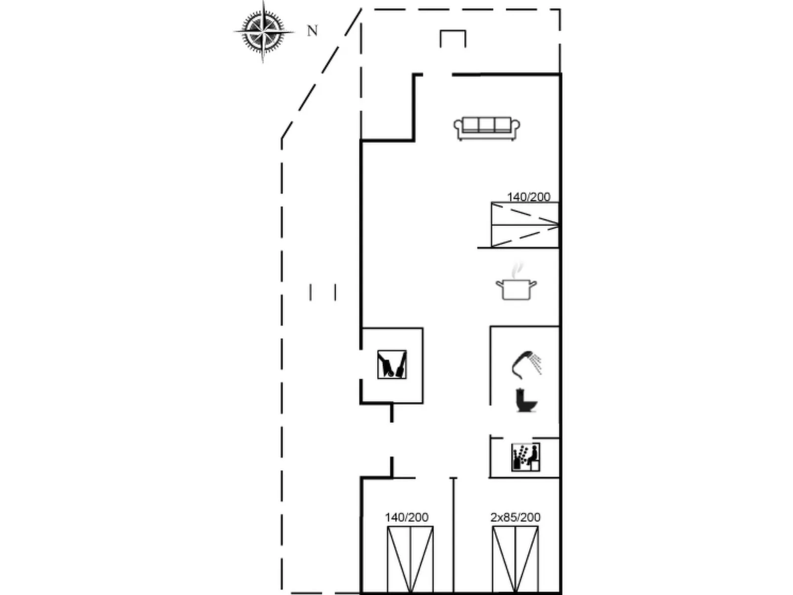 "Marite" - 200m from the sea