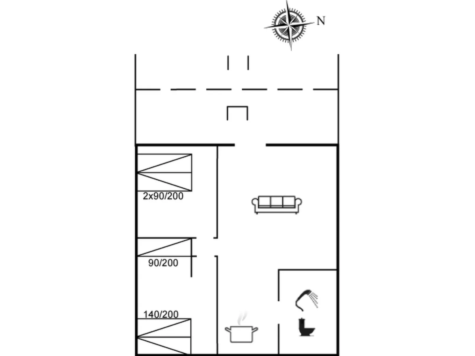 "Erica" - 6km from the sea