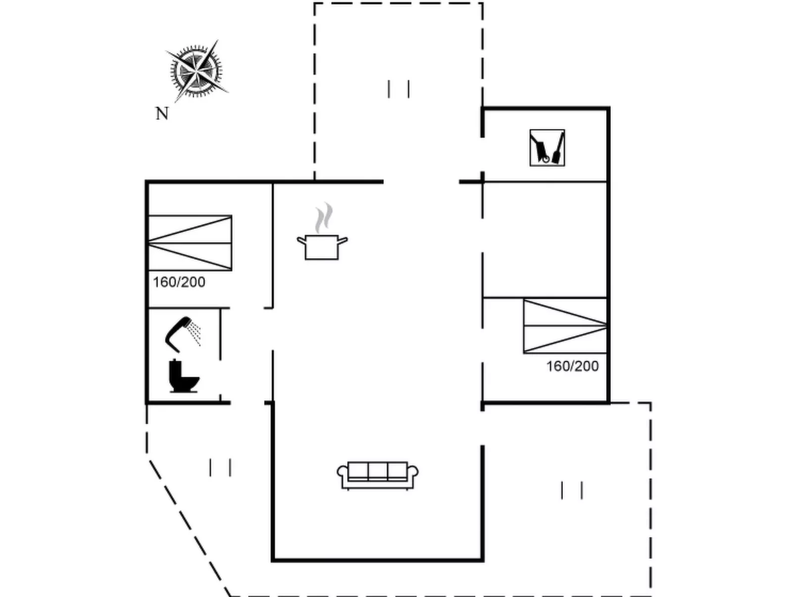 "Reinke" - 200m from the sea