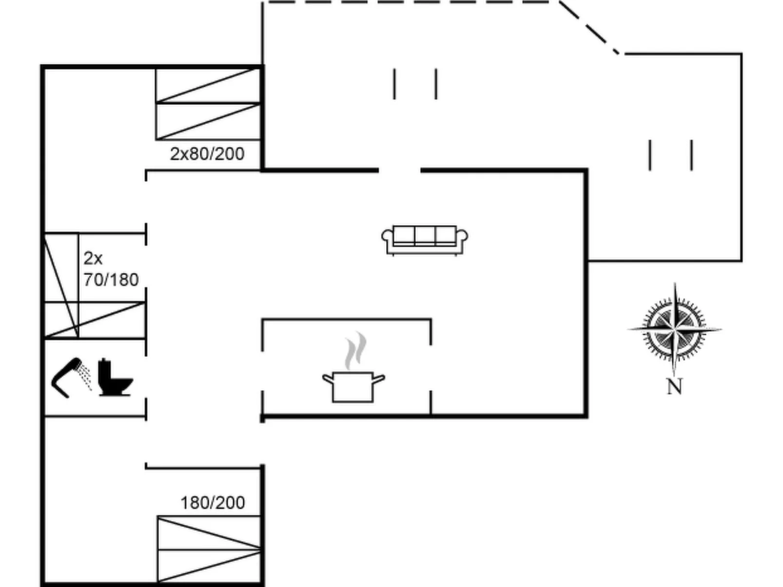 "Eddy" - 50m from the sea