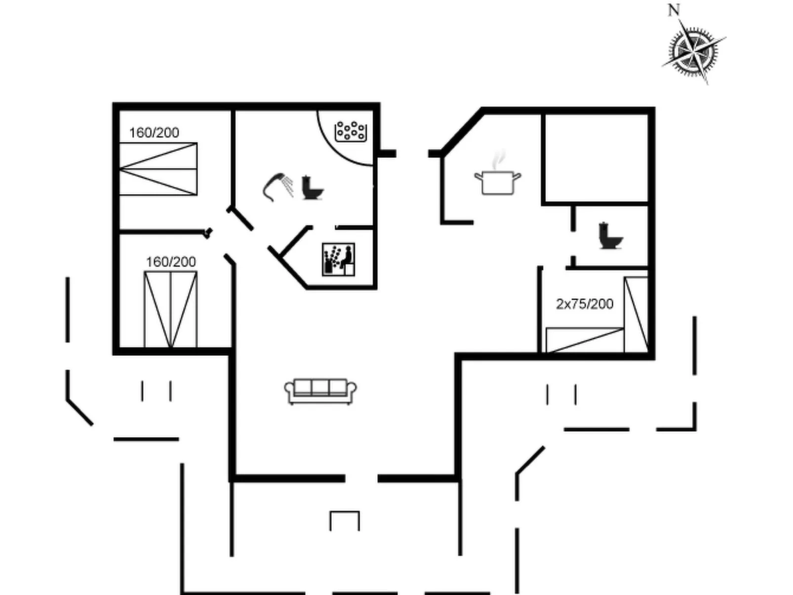 "Haagen" - 600m to the fjord