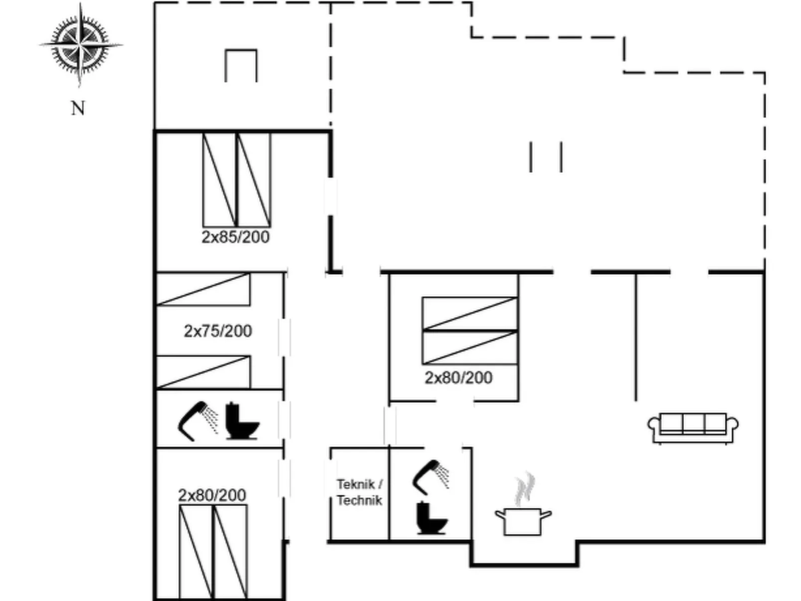 "Lisa" - 650m from the sea