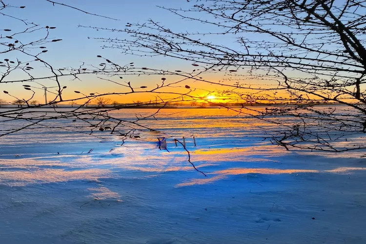 Dom przy drodze Skansen dla 10 osób Bełczna-Gebied winter 1km