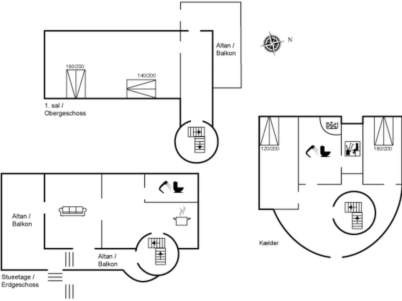 "Edmond" - 150m from the sea