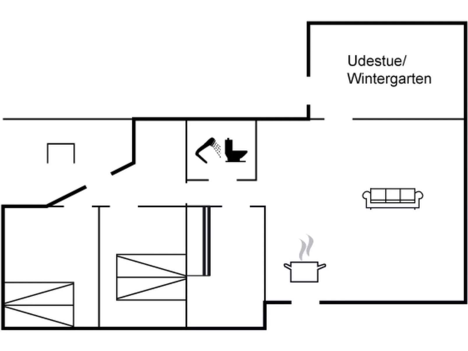 "Waghn" - 800m to the fjord