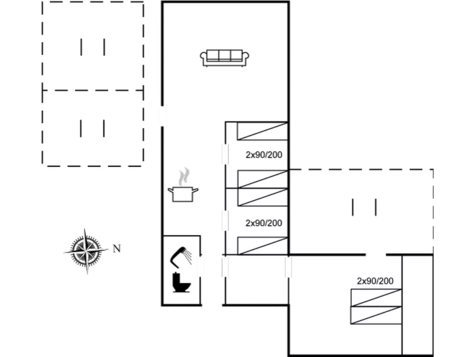 "Morten" - 120m from the sea