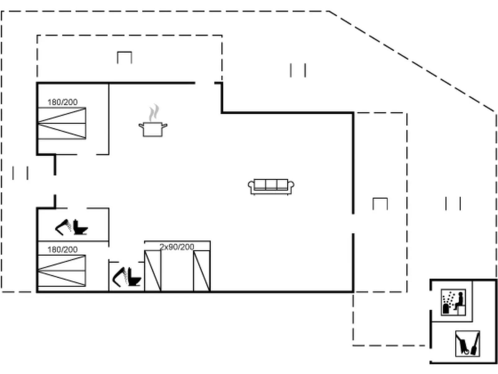 "Windelgard" - 140m from the sea