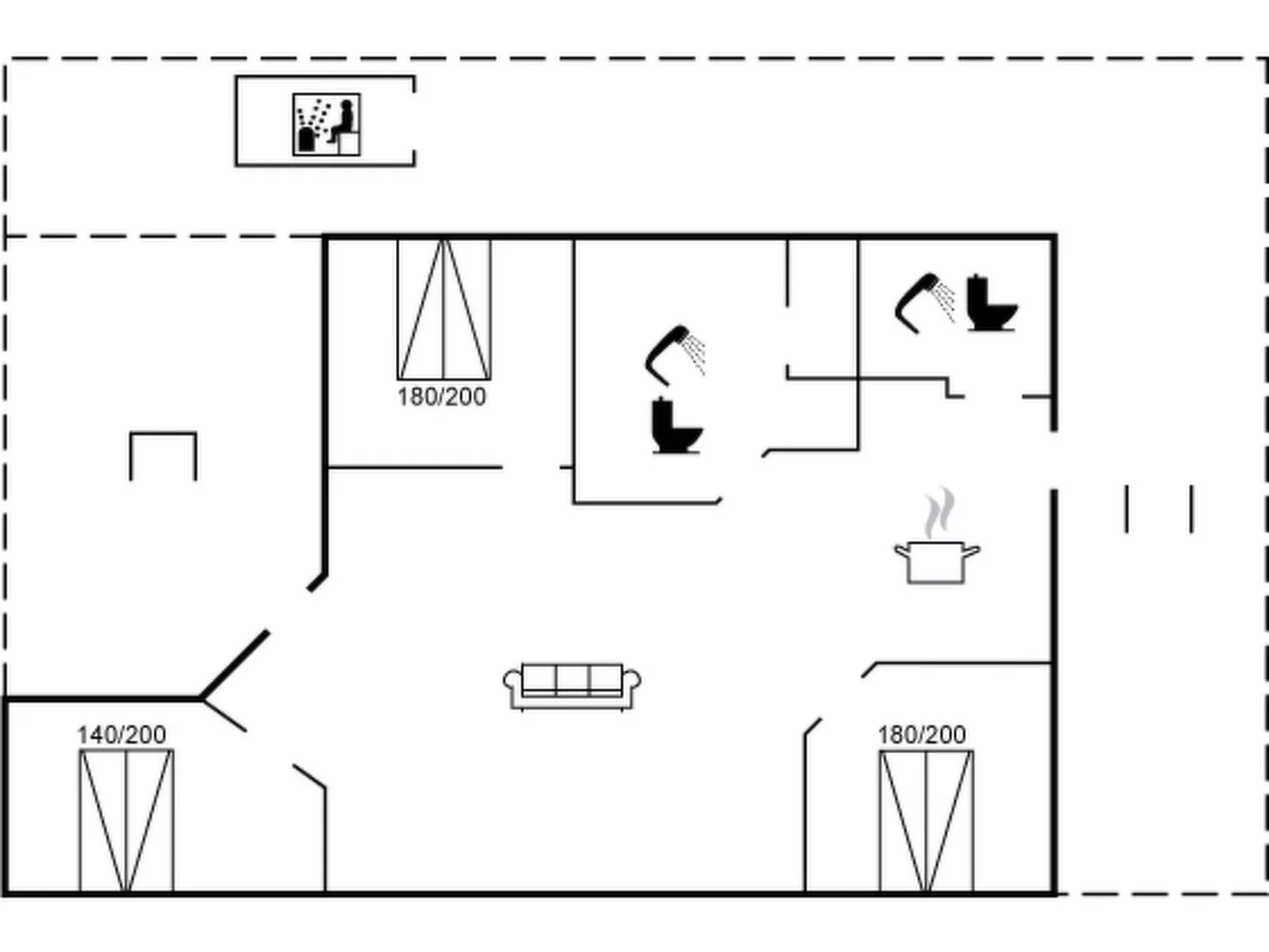 "Bruni" - 400m from the sea