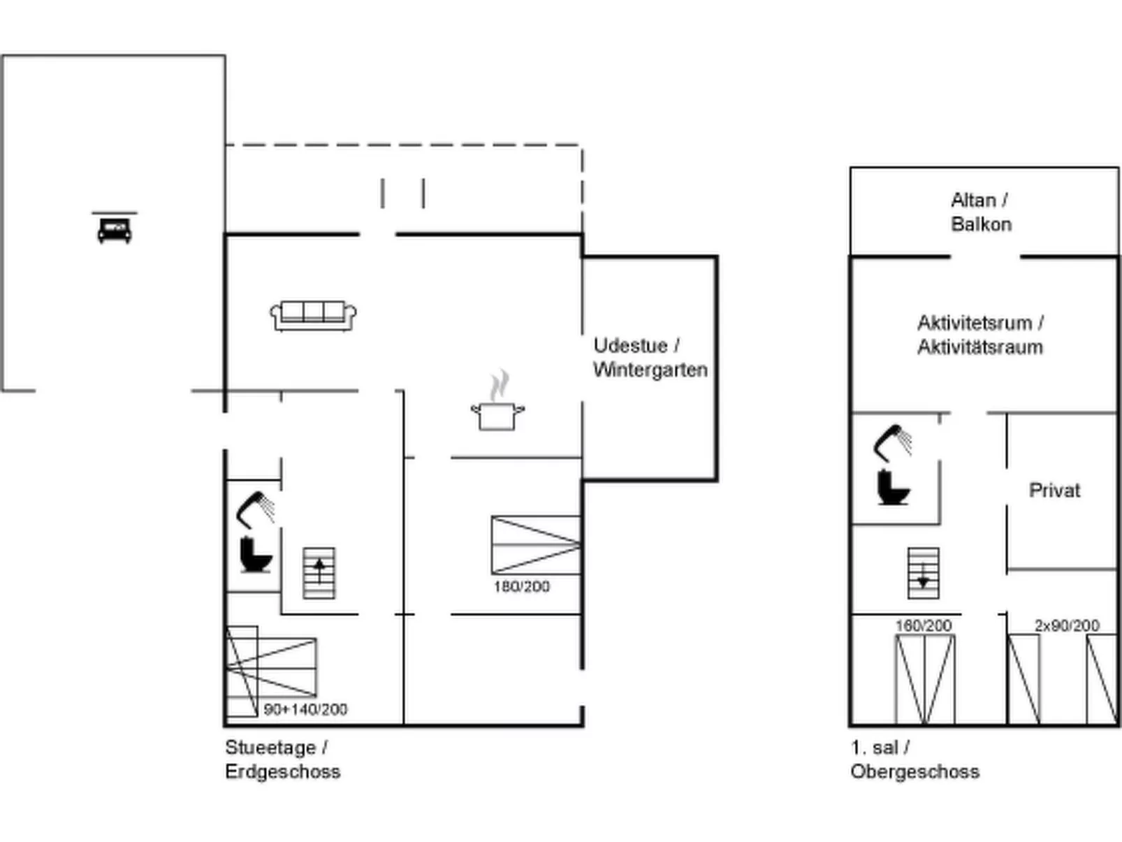 "Othinkarl" - 1km from the sea