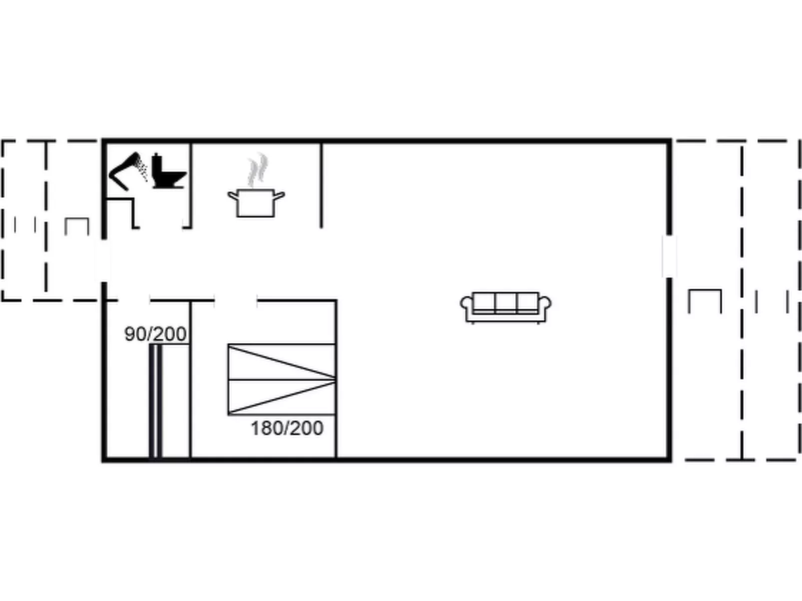 "Winter" - 500m from the sea