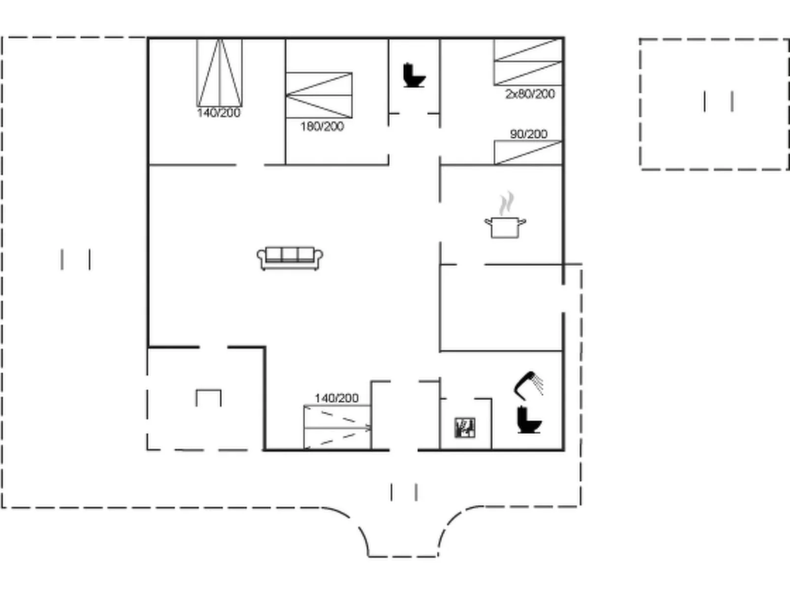 "Chiuvana" - 1.2km from the sea