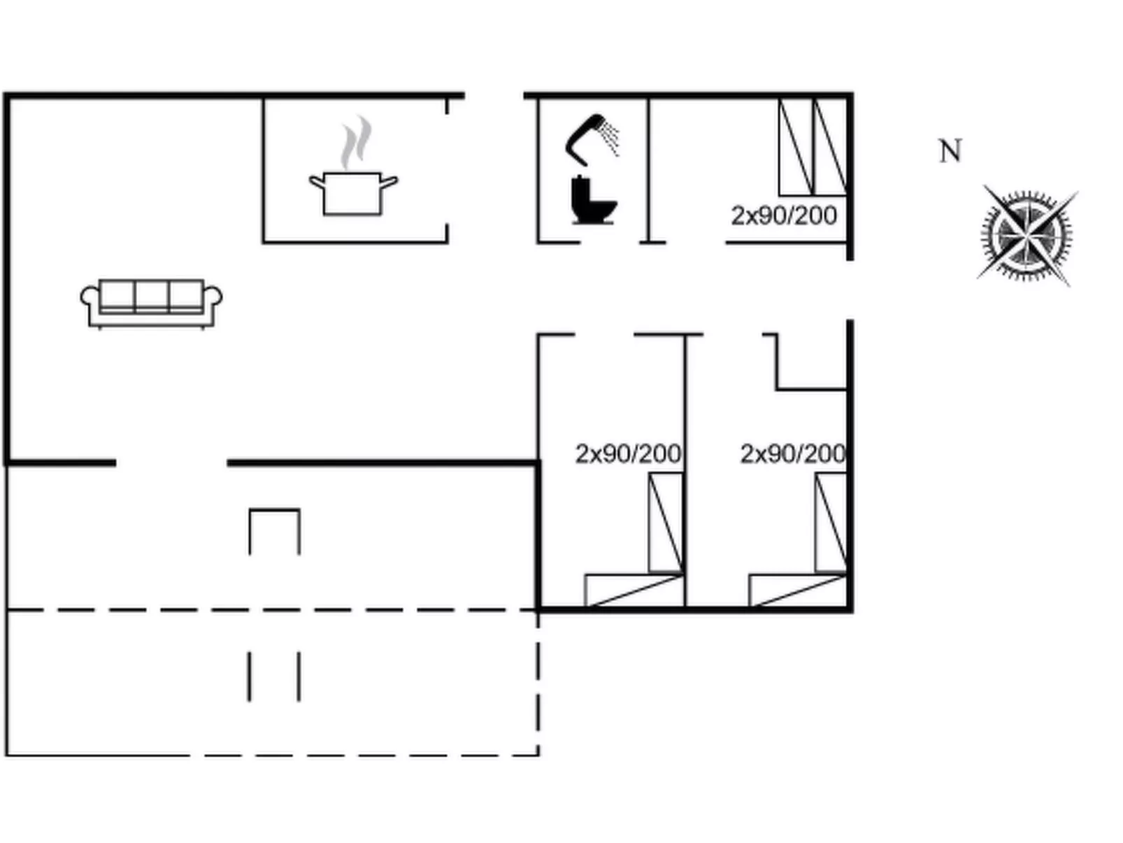"Yasha" - 200m from the sea