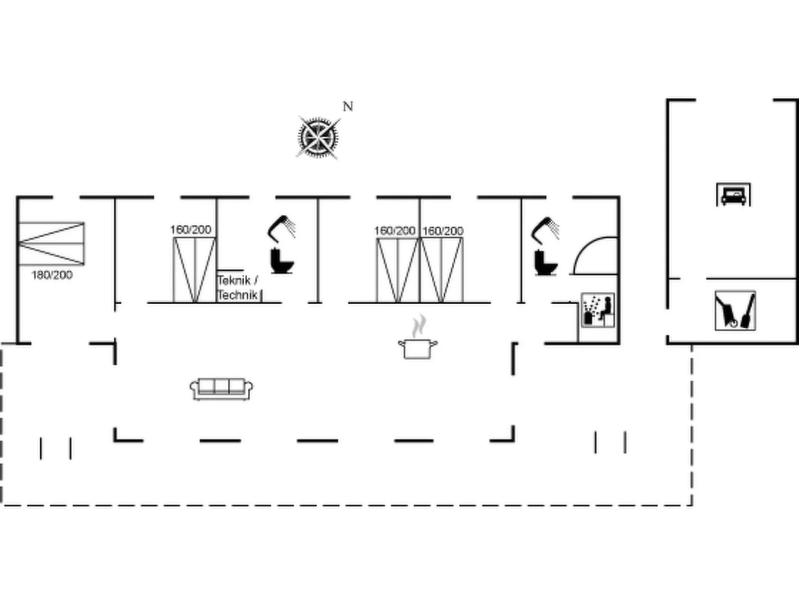 "Lima" - 200m from the sea