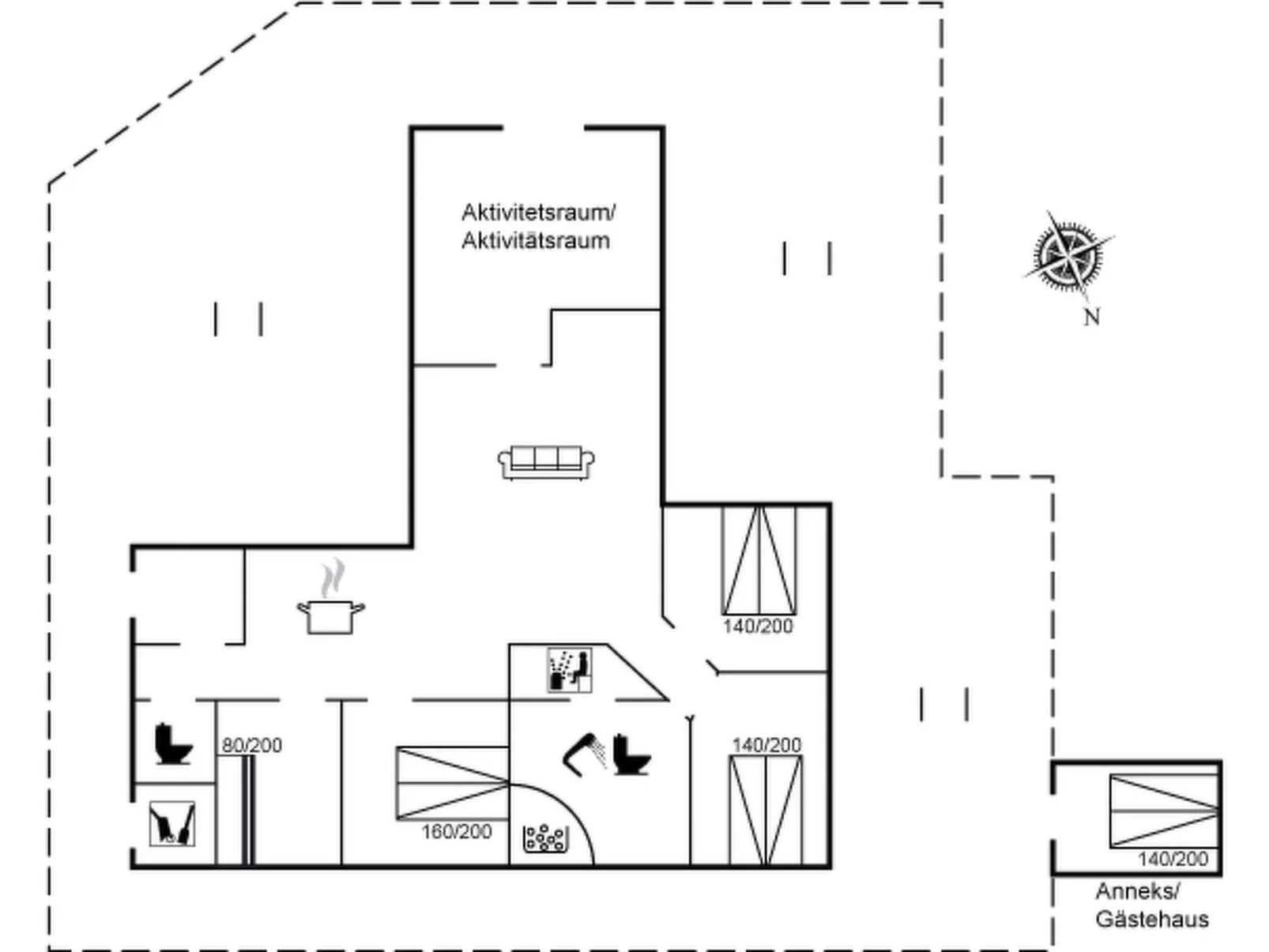 "Chrisse" - 250m from the sea