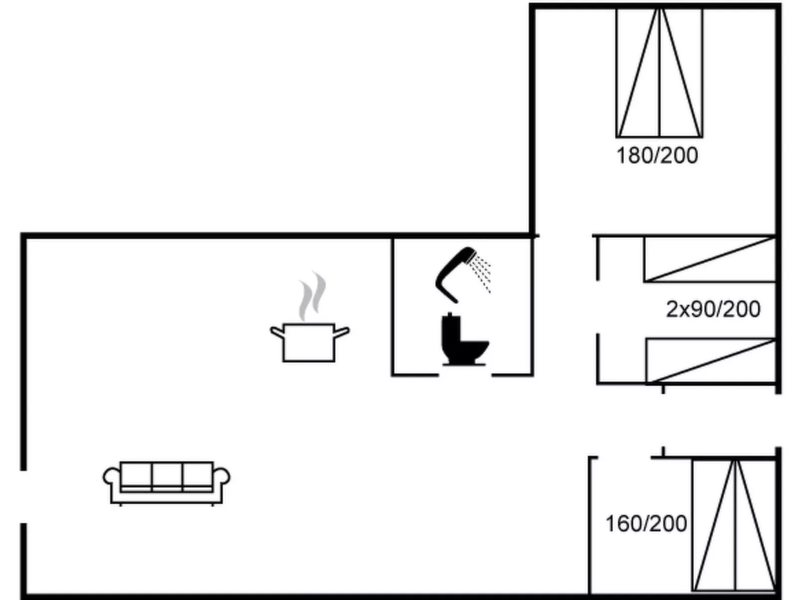 "Moreen" - 200m to the fjord