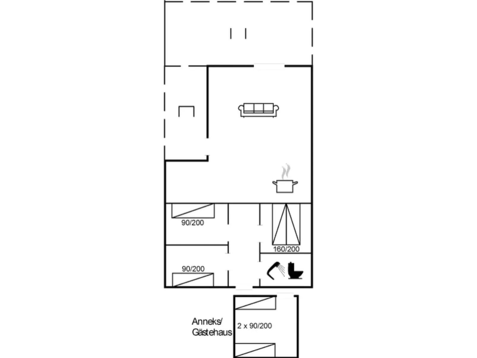 "Josef" - 1.4km from the sea