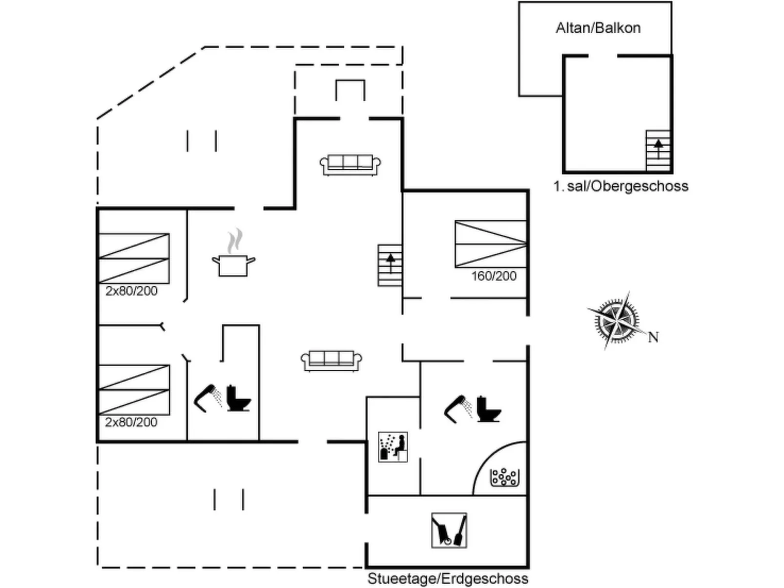 "Halvor" - 275m from the sea