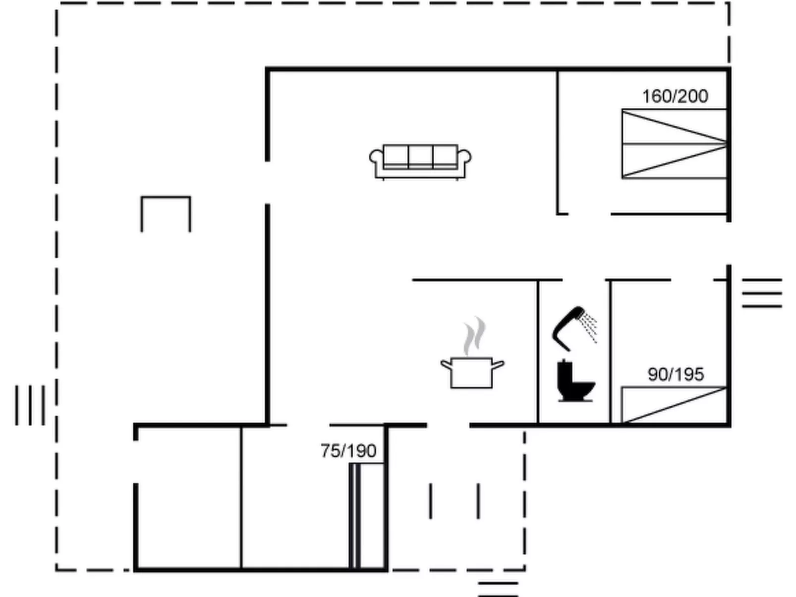"Sofja" - 175m to the fjord