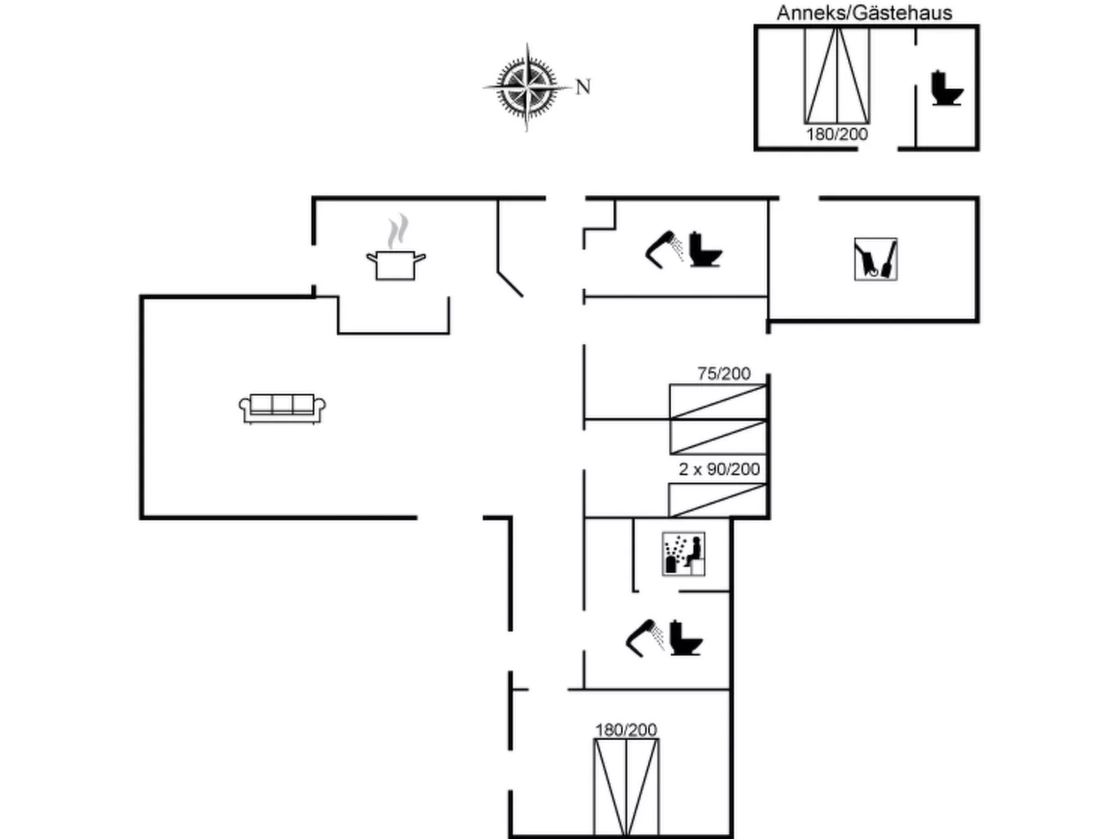 "Nannah" - 100m from the sea