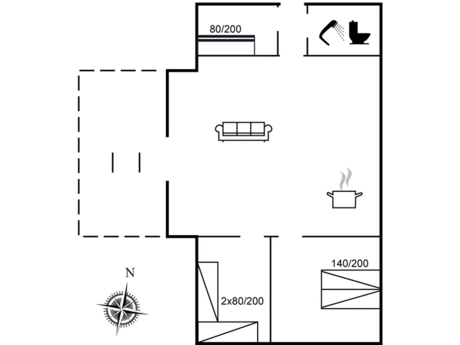 "Ajla" - 500m from the sea