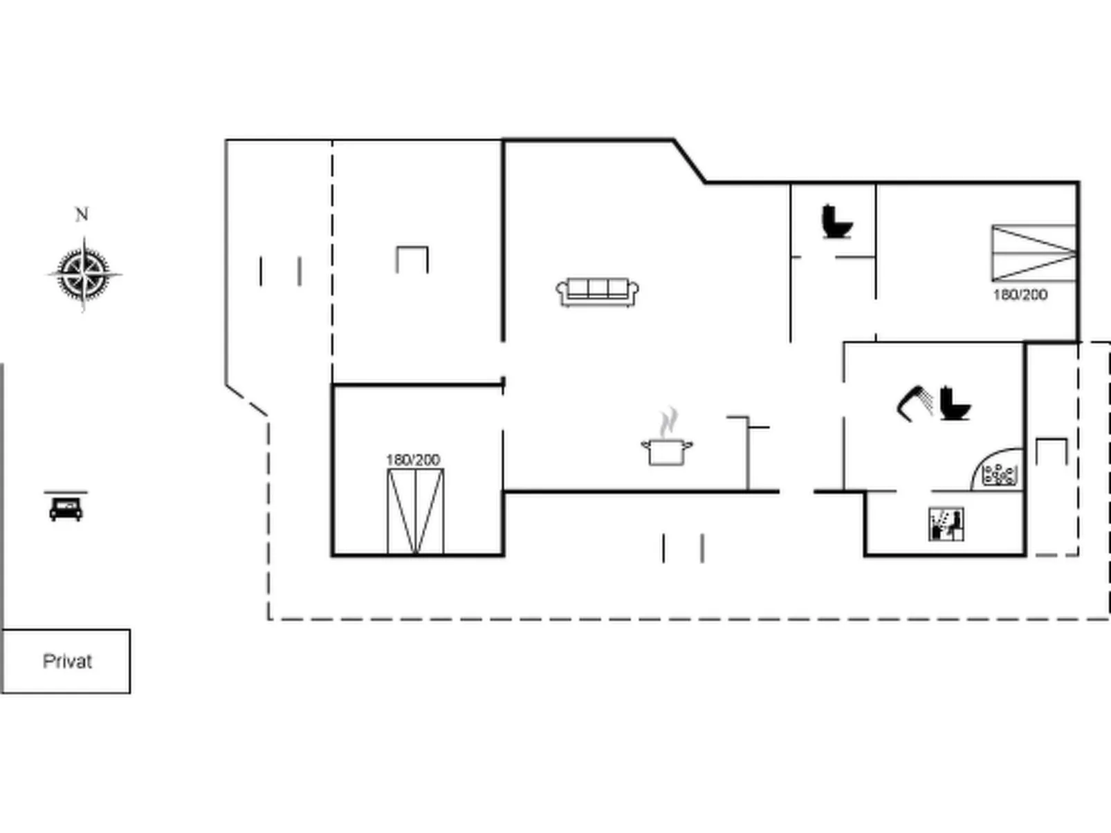 "Caro" - 900m from the sea