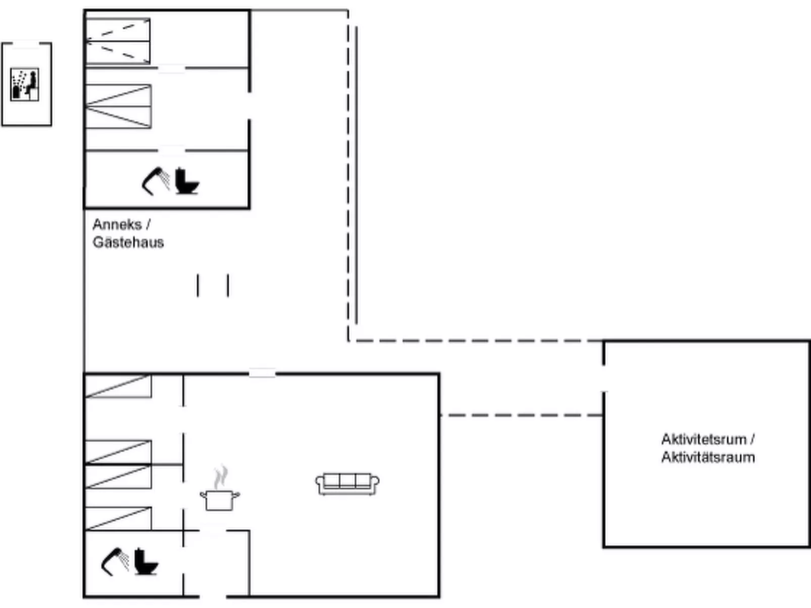 "Selve" - 600m from the sea