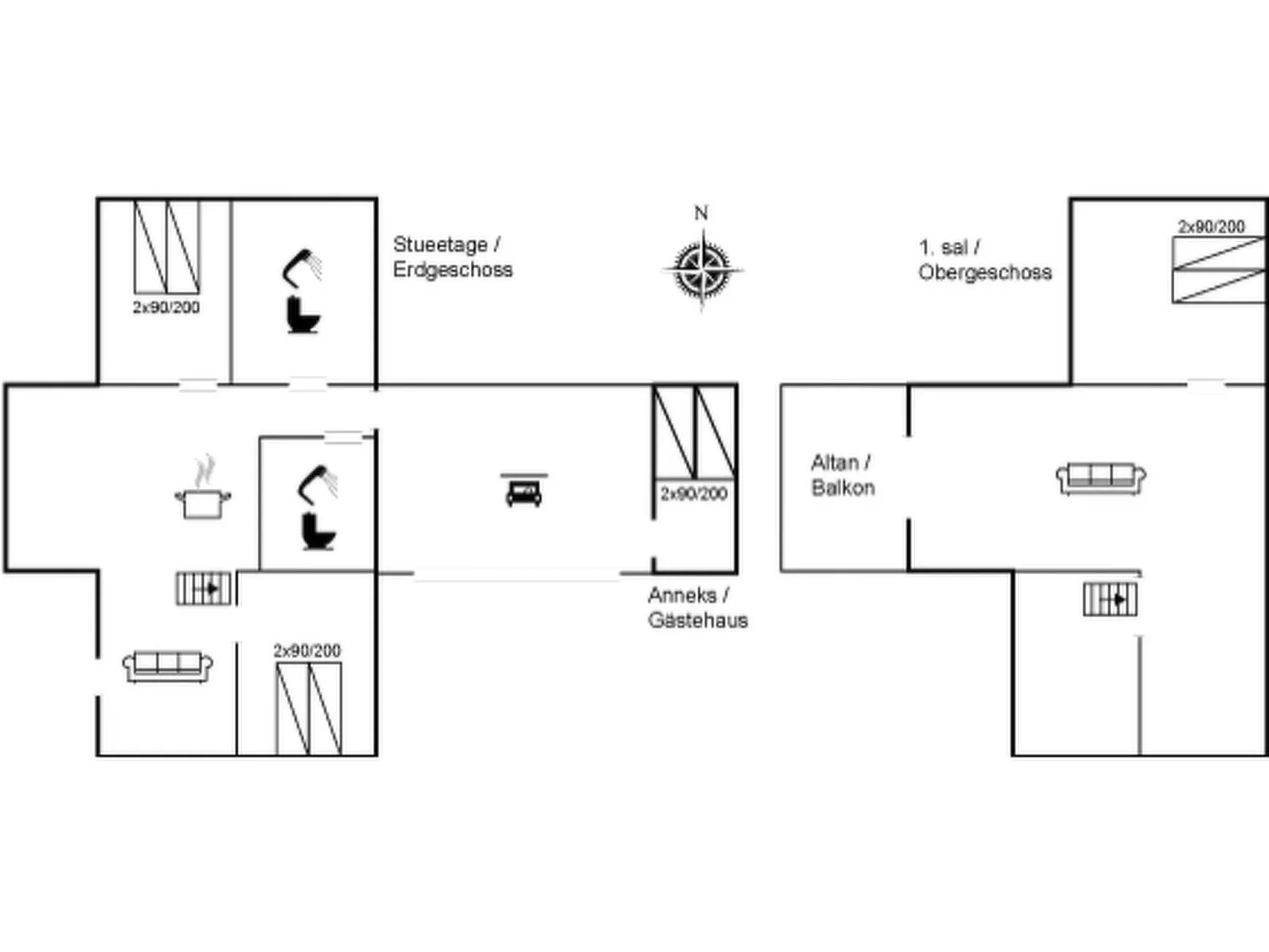 "Lilie" - 350m from the sea
