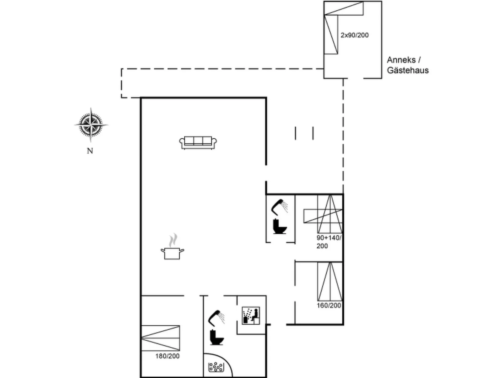 "Romil" - 2.1km from the sea