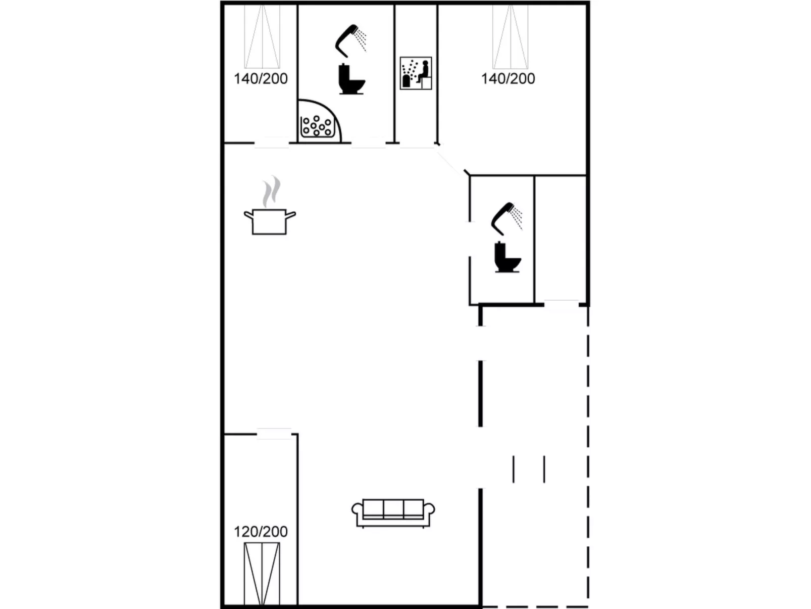 "Lari" - 600m from the sea