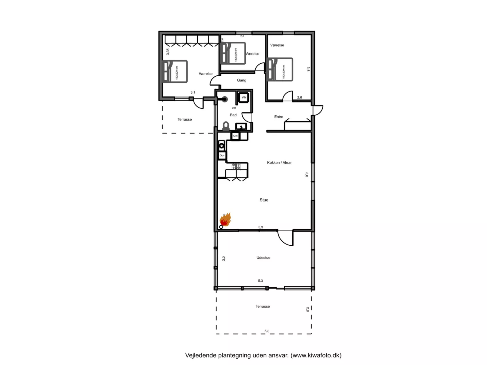 "Stina" - 600m from the sea